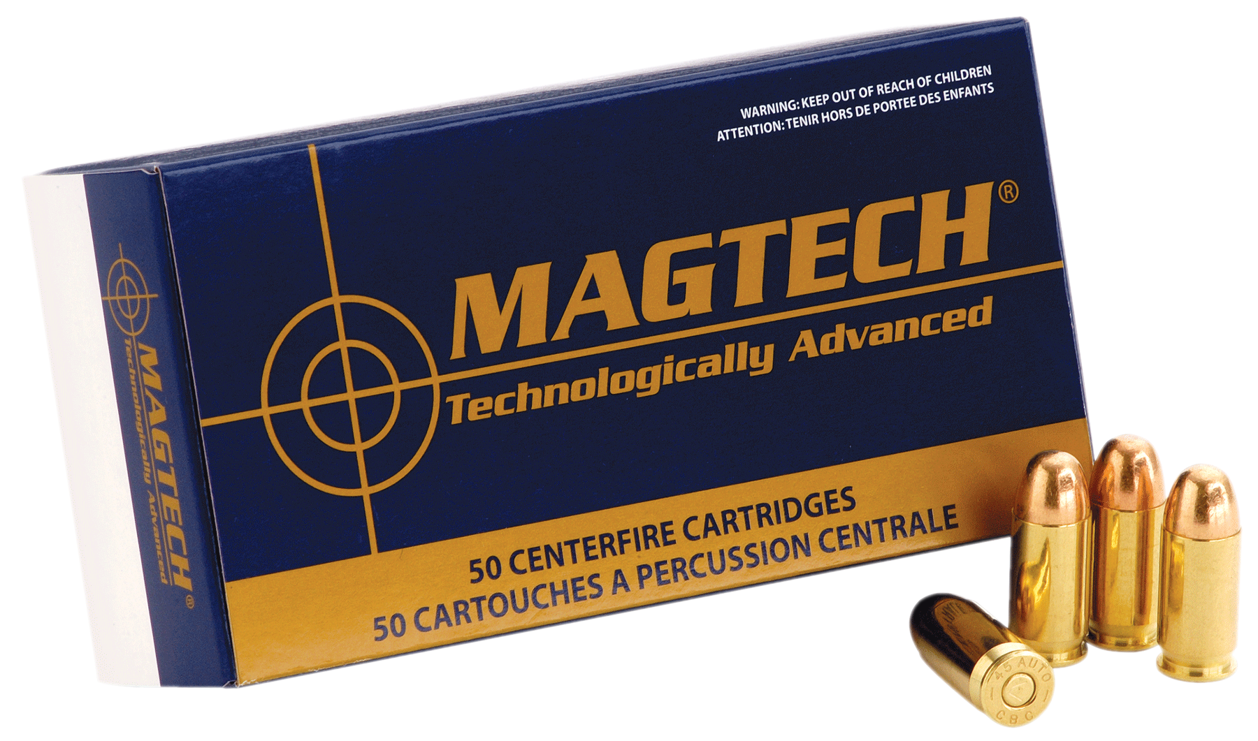 Magtech Sport Shooting Flat Point FMJ Ammo