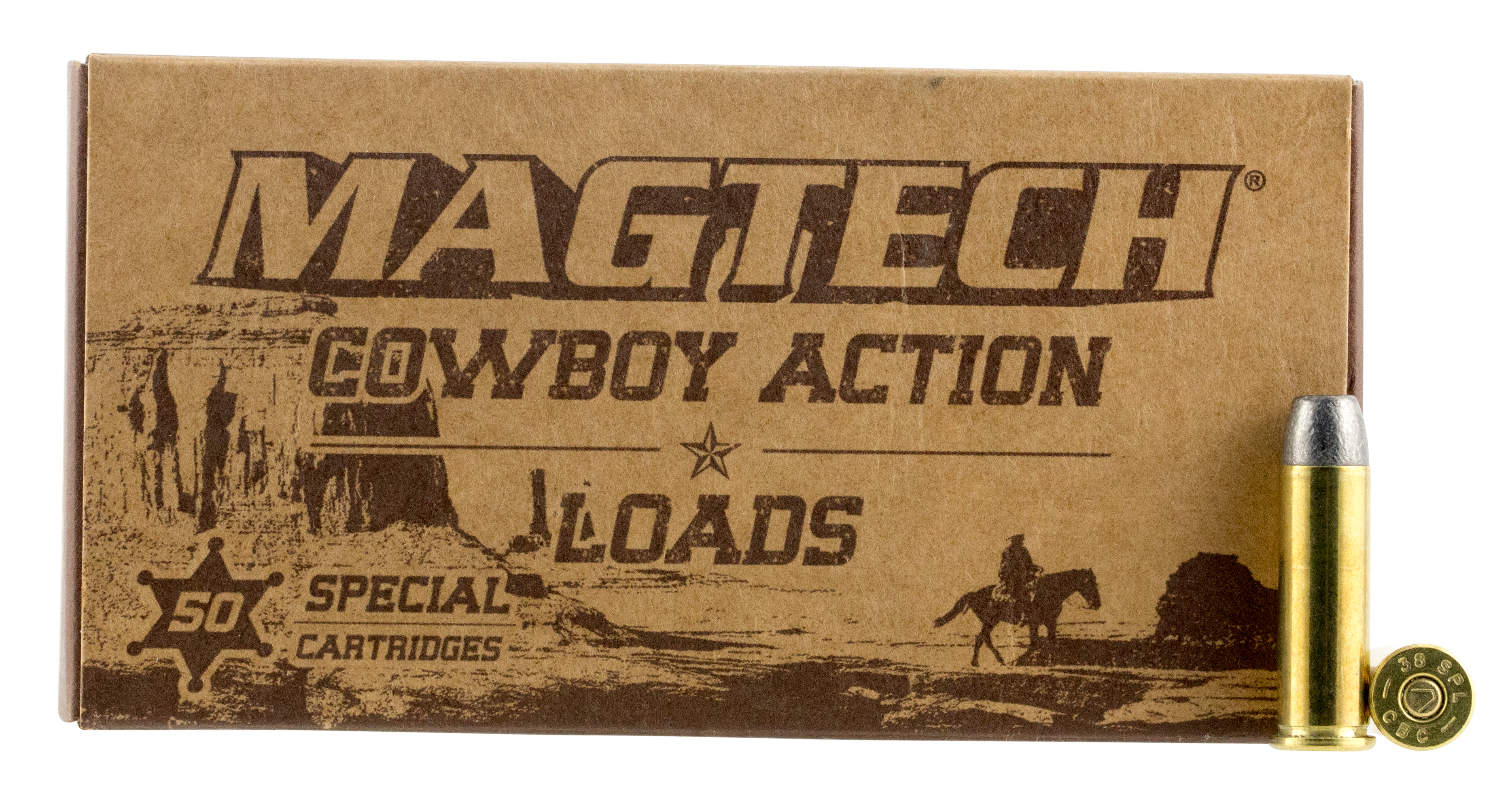 Magtech Cowboy Action Lead Flat Nose Ammo