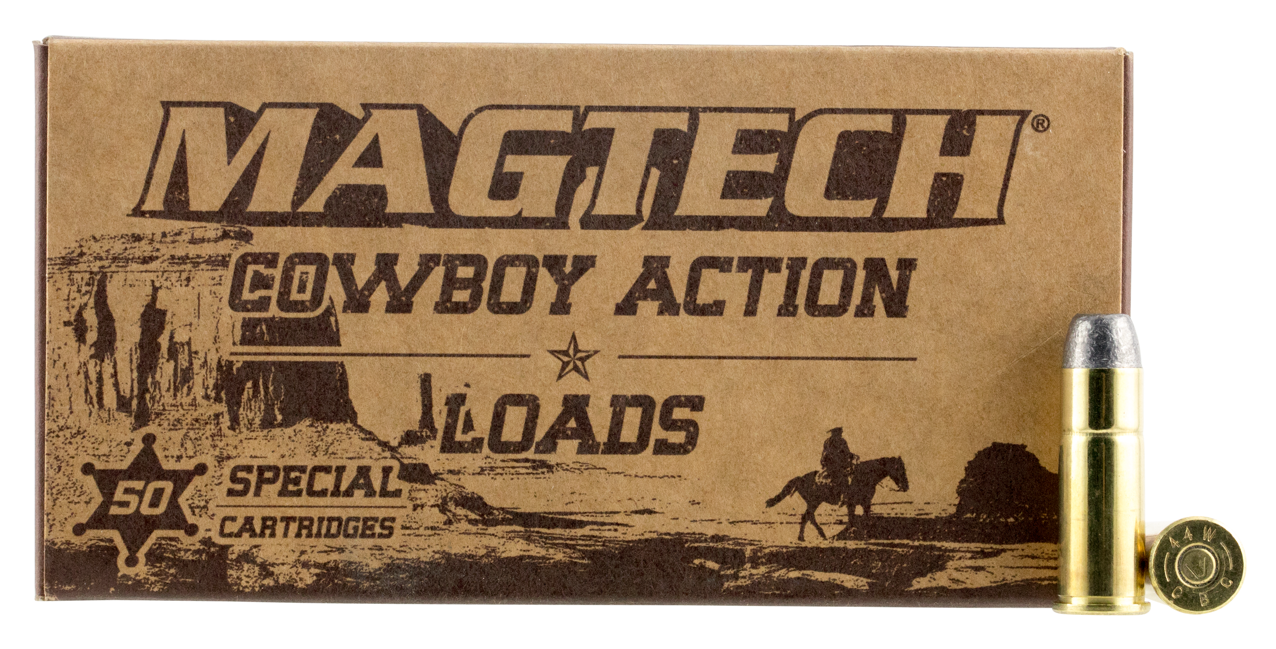 Magtech Cowboy Action Lead Flat Nose Ammo