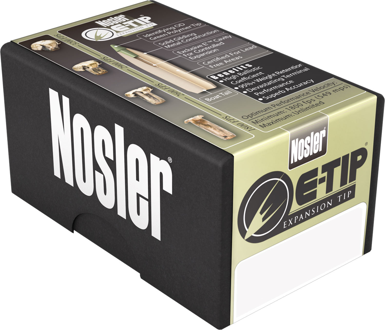 Nosler E-Tip Hunting Ammo