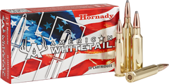 Hornady 82204 American Whitetail 300 Winchester Short Magnum (WSM) 165 GR InterLock RN 20 Bx/ 10 Cs