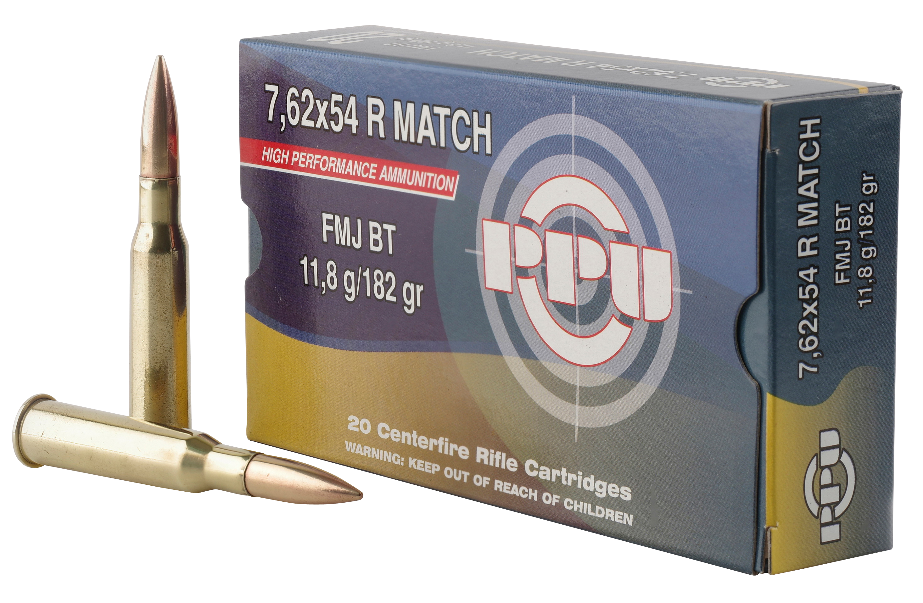 PPU Match FMJ Ammo