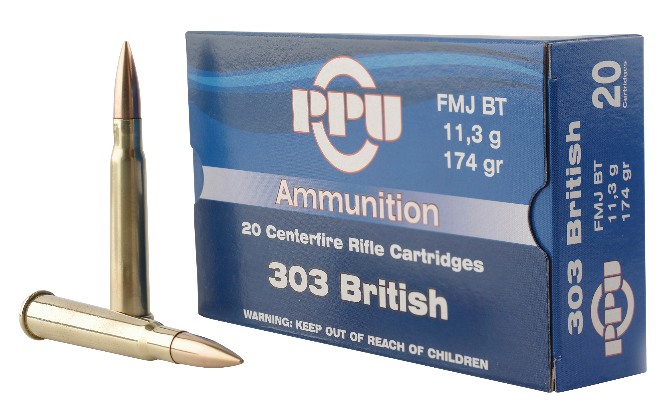 PPU Standard FMJ Ammo