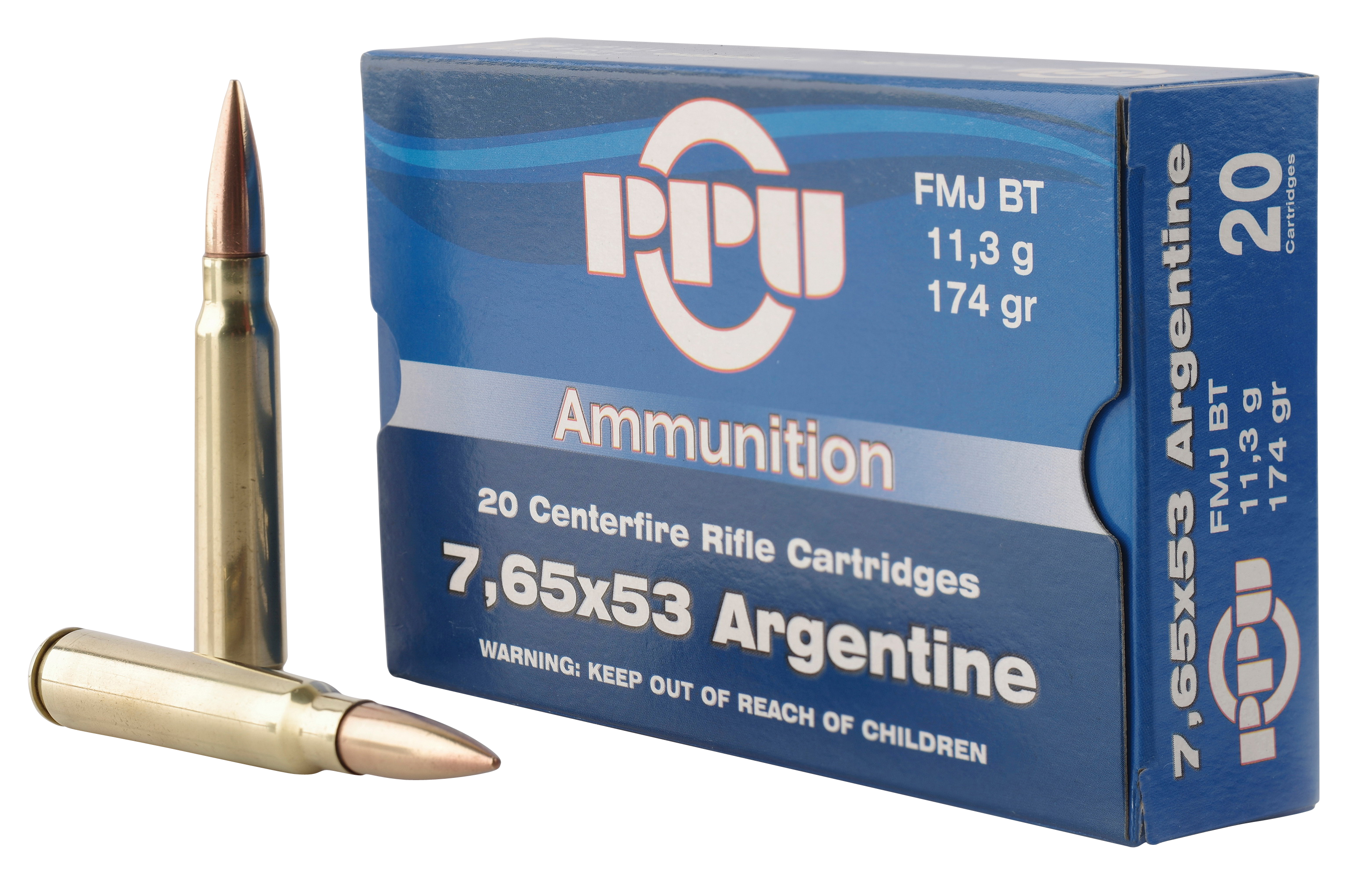 PPU Metric FMJ Ammo