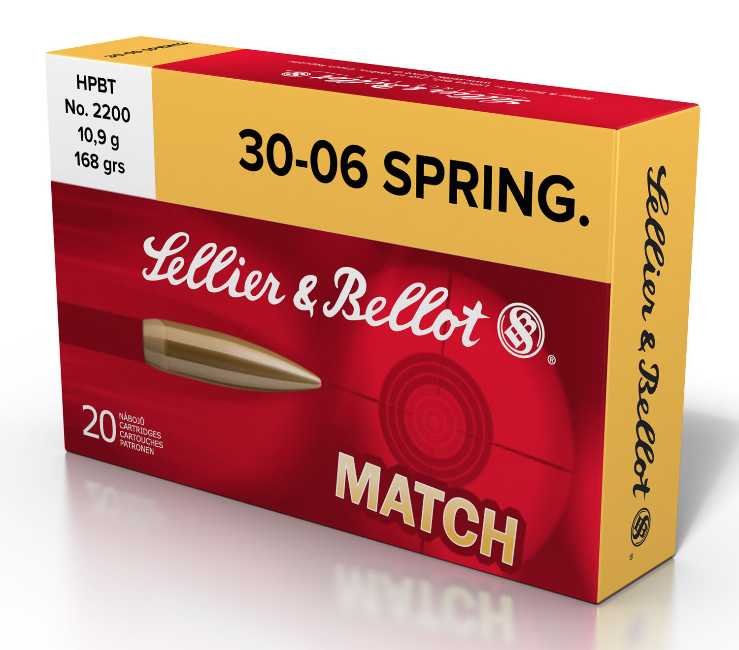 Sellier Bellot Match Springfield HPBT Ammo