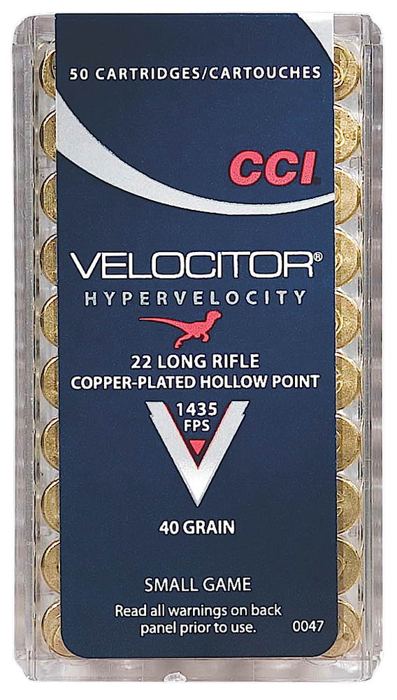 CCI Velocitor CP Case HP Ammo