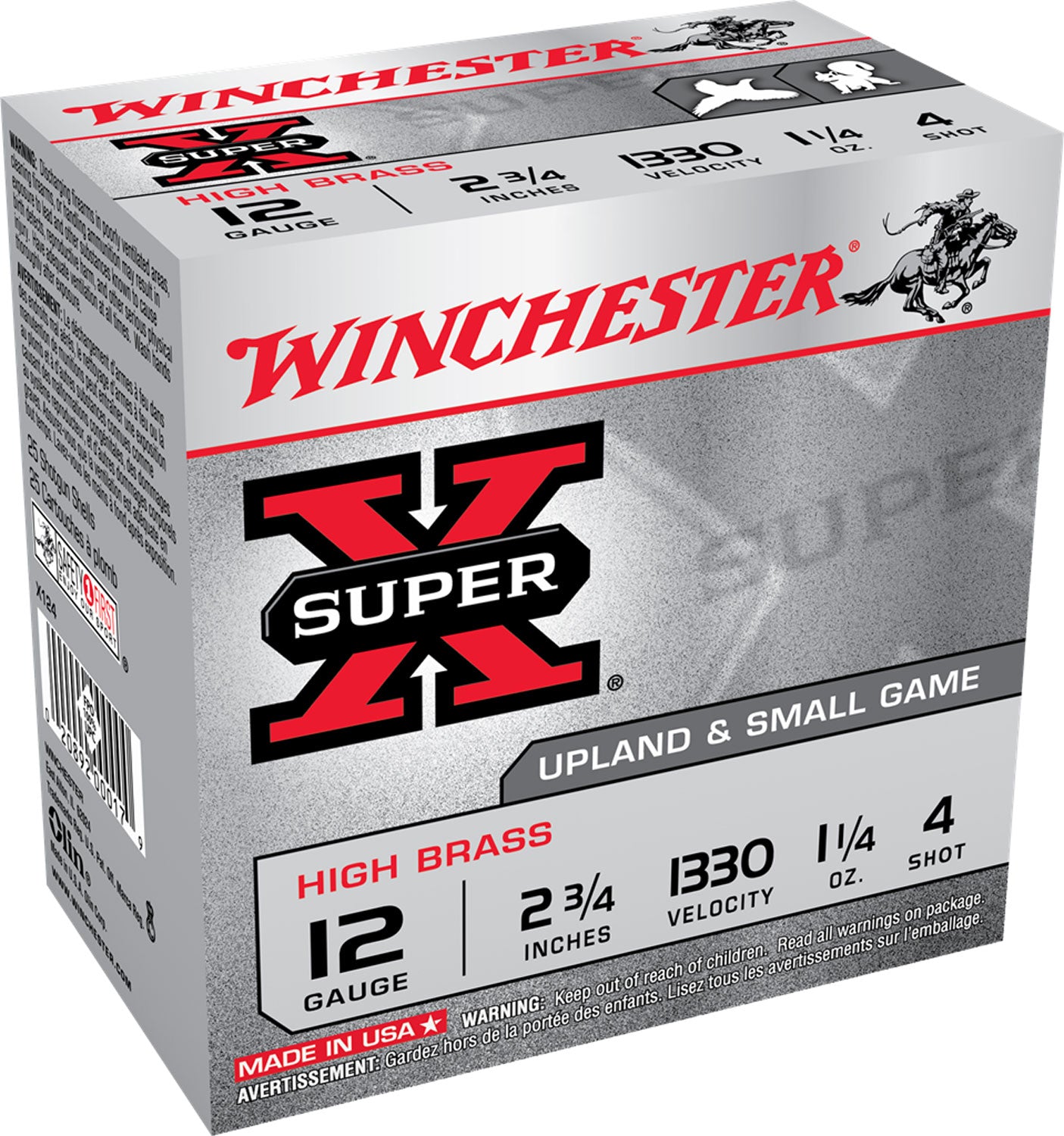 Winchester Super-X High Brass 1-1/4oz Ammo