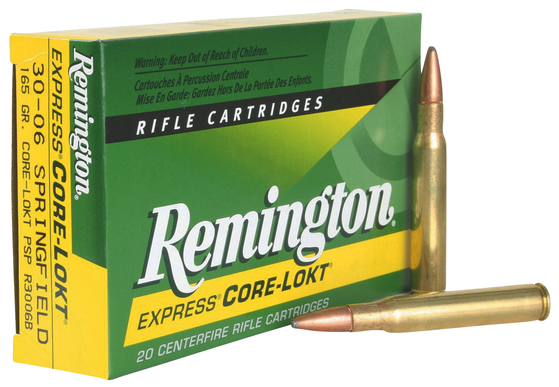 Remington Core-Lokt Springfield Pointed SP Ammo