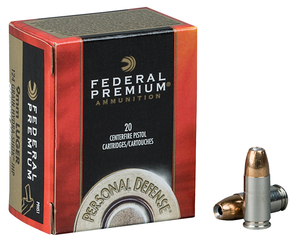 Federal Premium Remington Hydra-Shok JHP Ammo