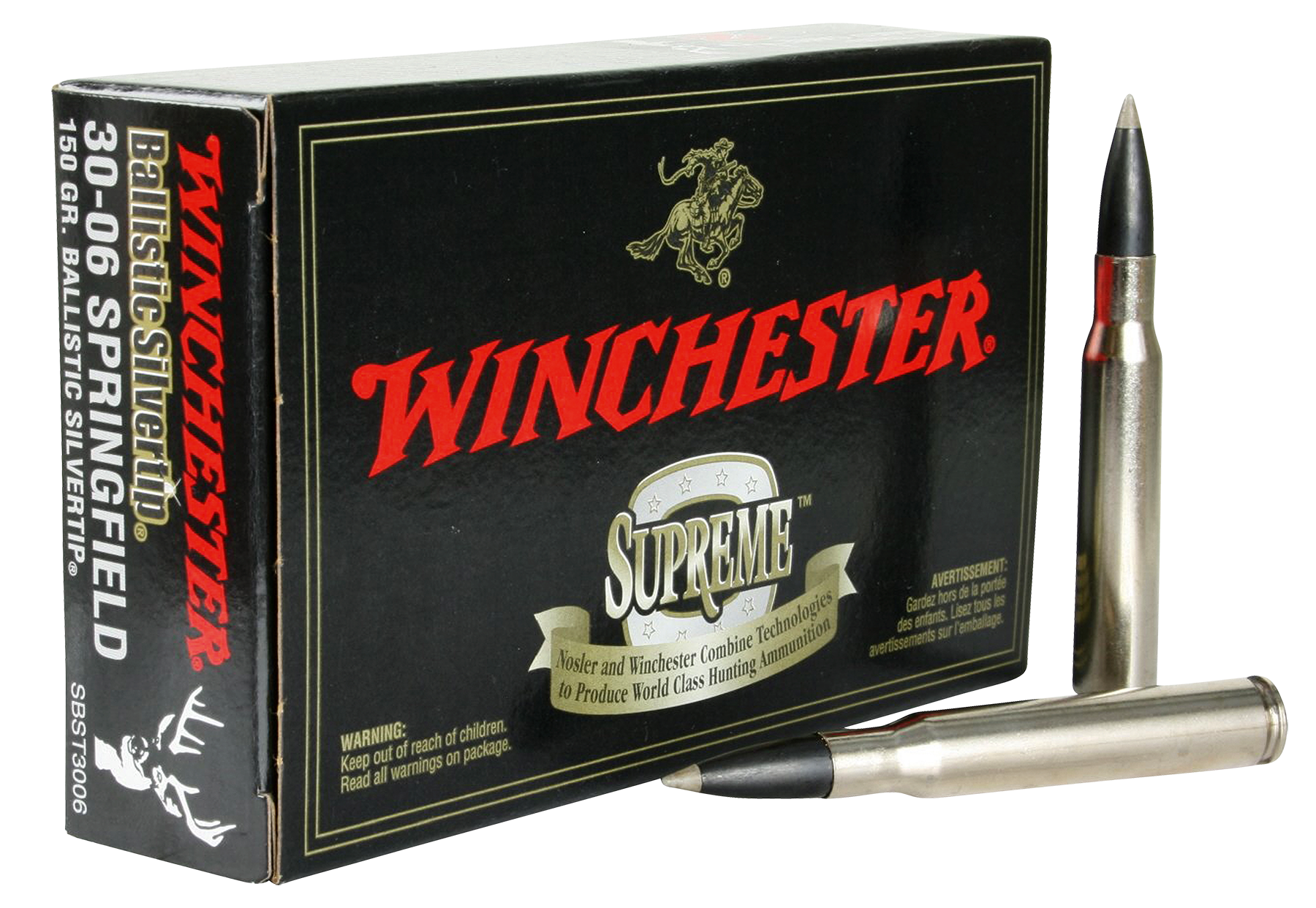 Winchester Supreme Springfield Ballistic Silvertip Ammo