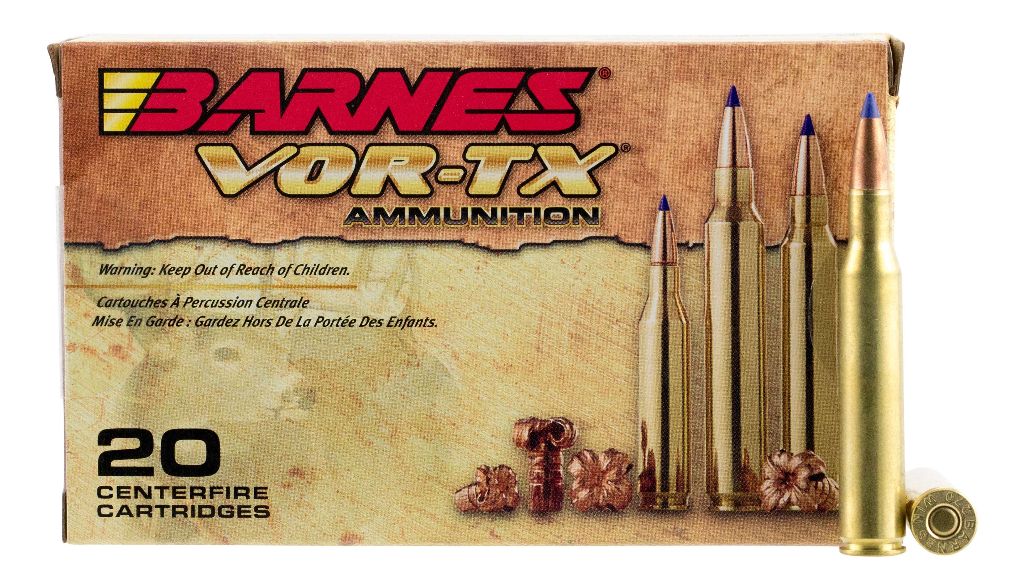 Barnes VOR-TX Tipped Boat Tail TSX Ammo