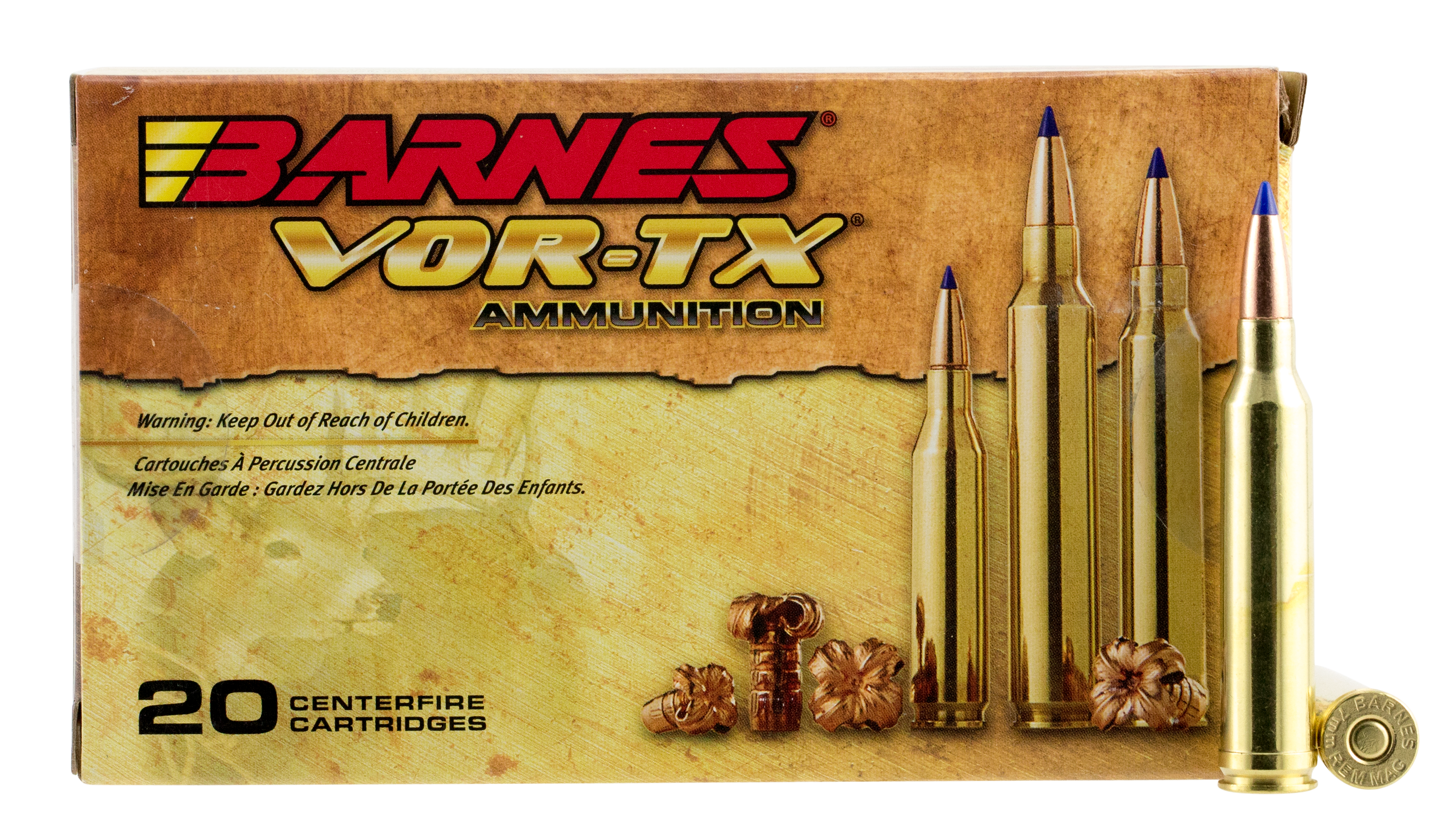 Barnes VOR-TX Tipped Boat Tail TSX Ammo