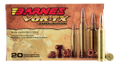 Barnes 21529 VOR-TX 7mm Remington Magnum 160GR TSX Boat Tail 20Box/10Case