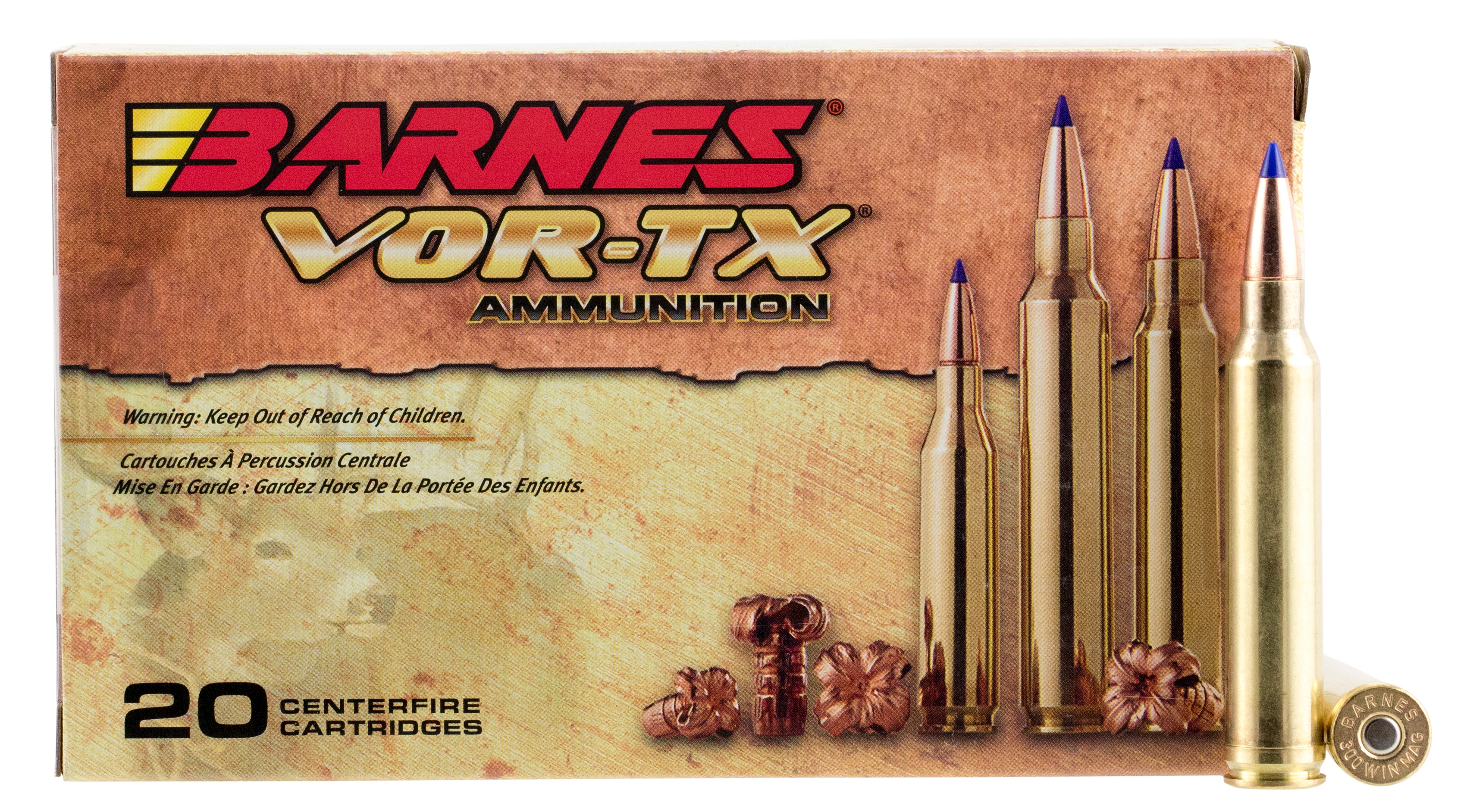 Barnes VOR-TX Tipped Boat Tail TSX Ammo