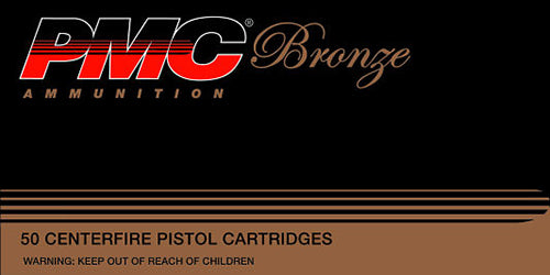 PMC Bronze Automatic Colt JHP Ammo