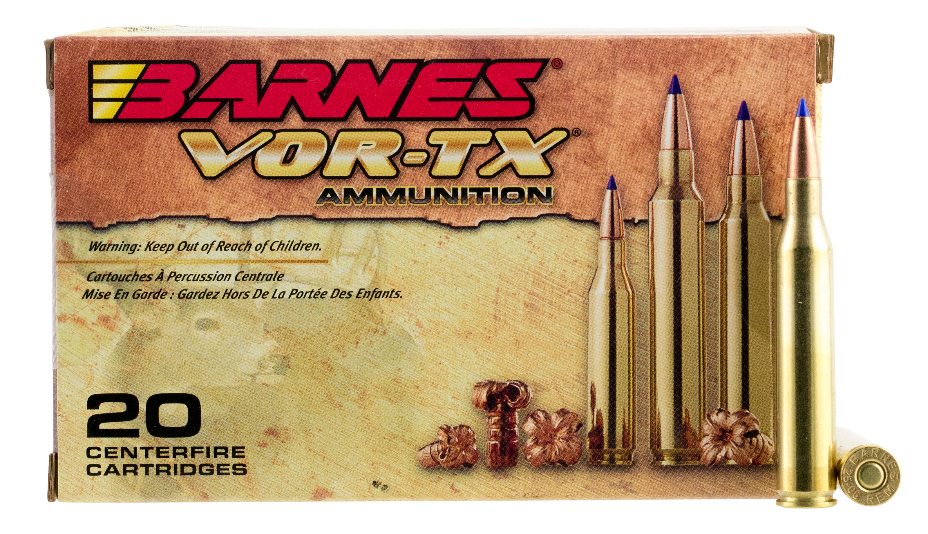 Barnes VOR-TX Tipped Boat Tail TSX Ammo