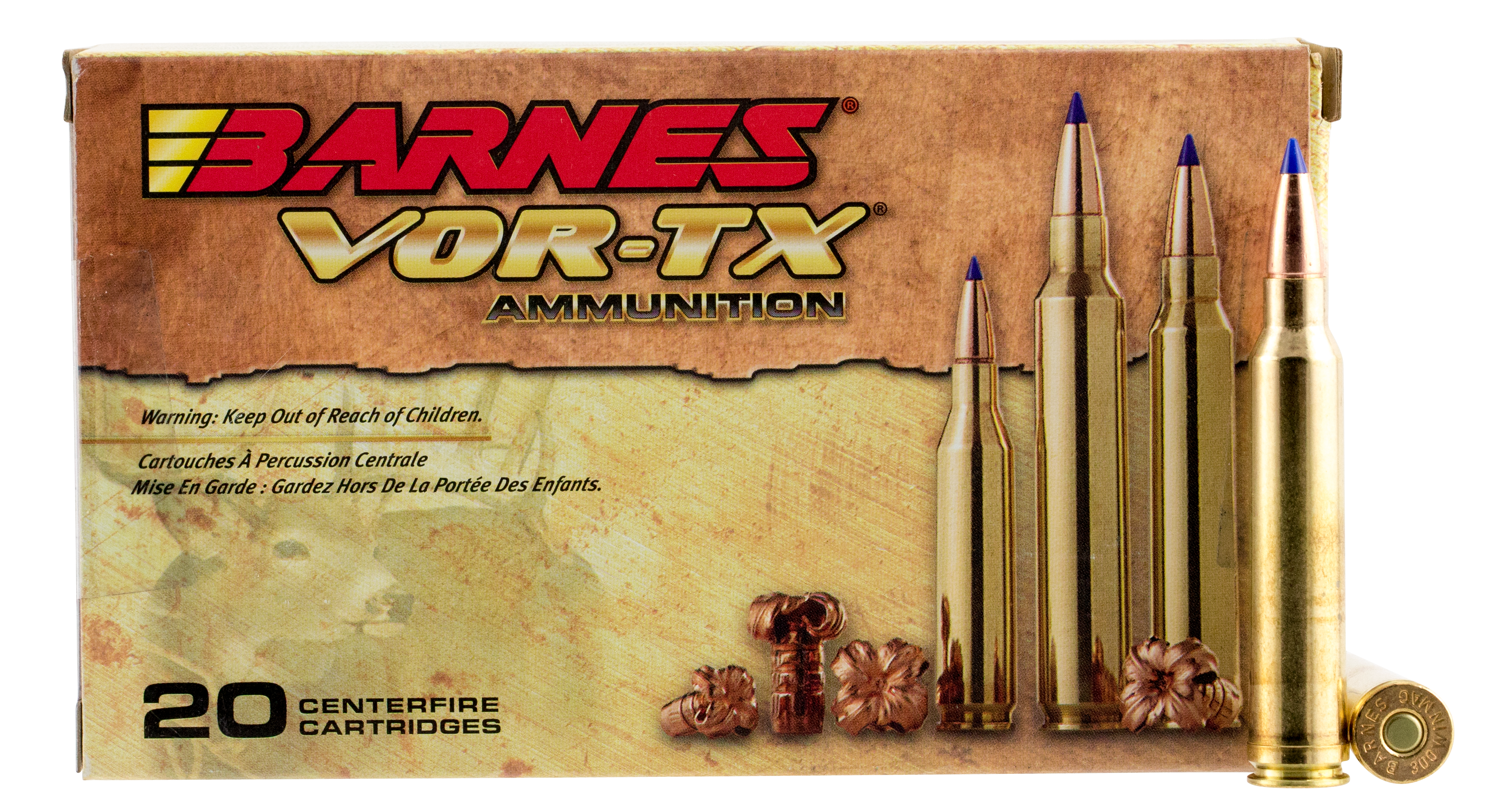 Barnes VOR-TX Tipped Boat Tail TSX Ammo