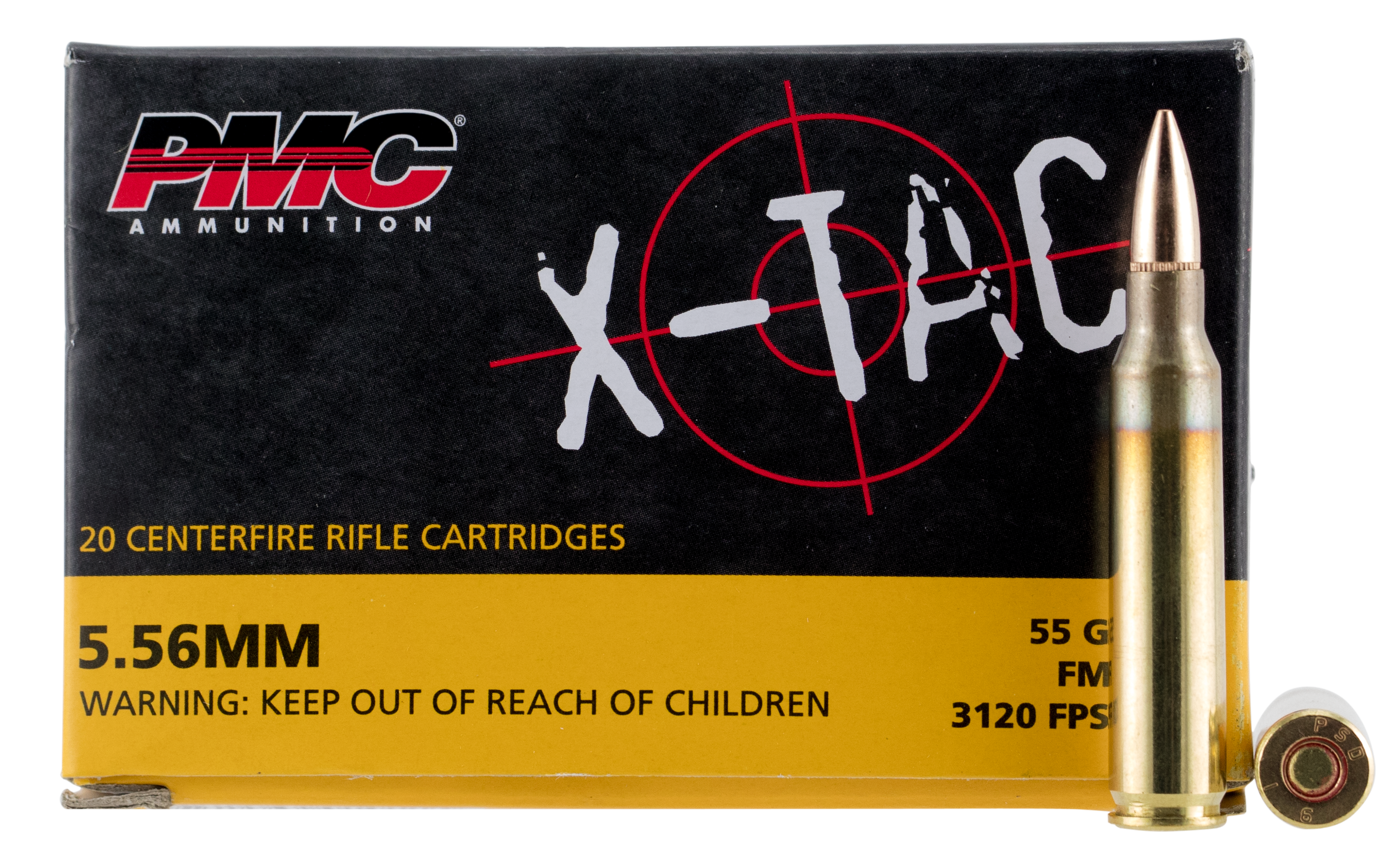 PMC X-Tac Boat-Tail FMJ Ammo