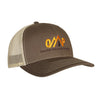 October Mountain Logo Hat Brown/Tan