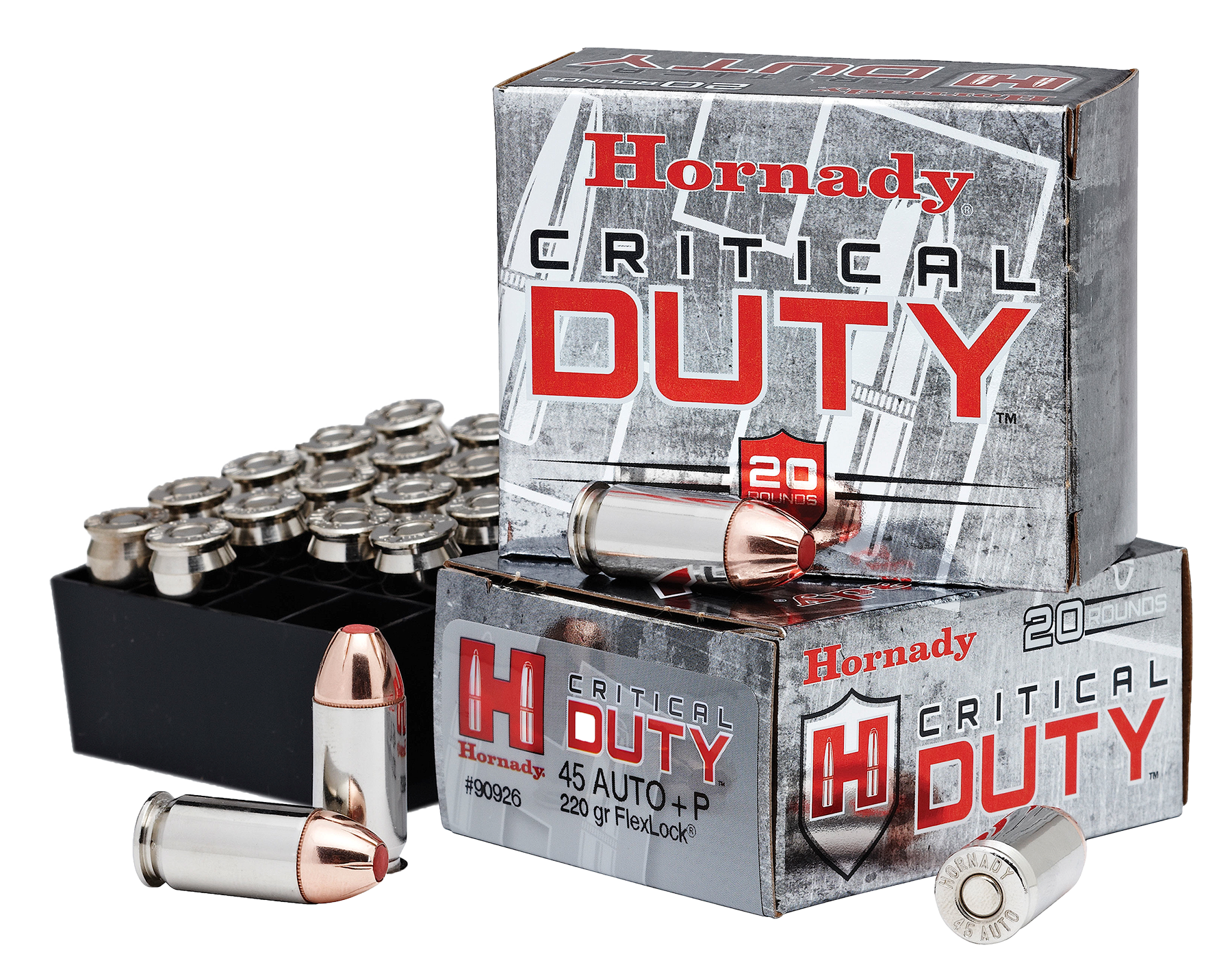 Hornady Critical Duty FlexLock +P Ammo