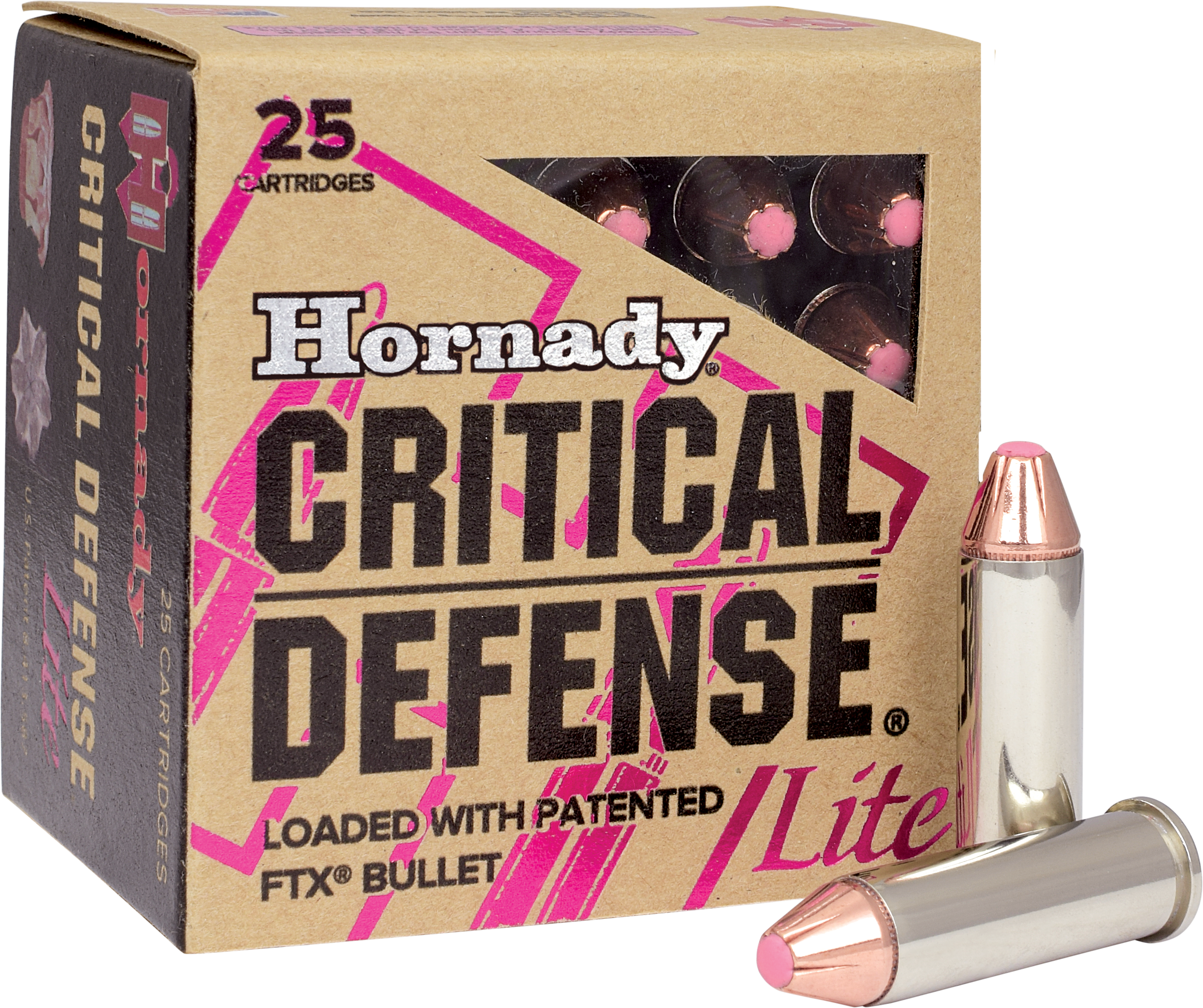 Hornady Critical Defense Lite Flex Tip Expanding Ammo