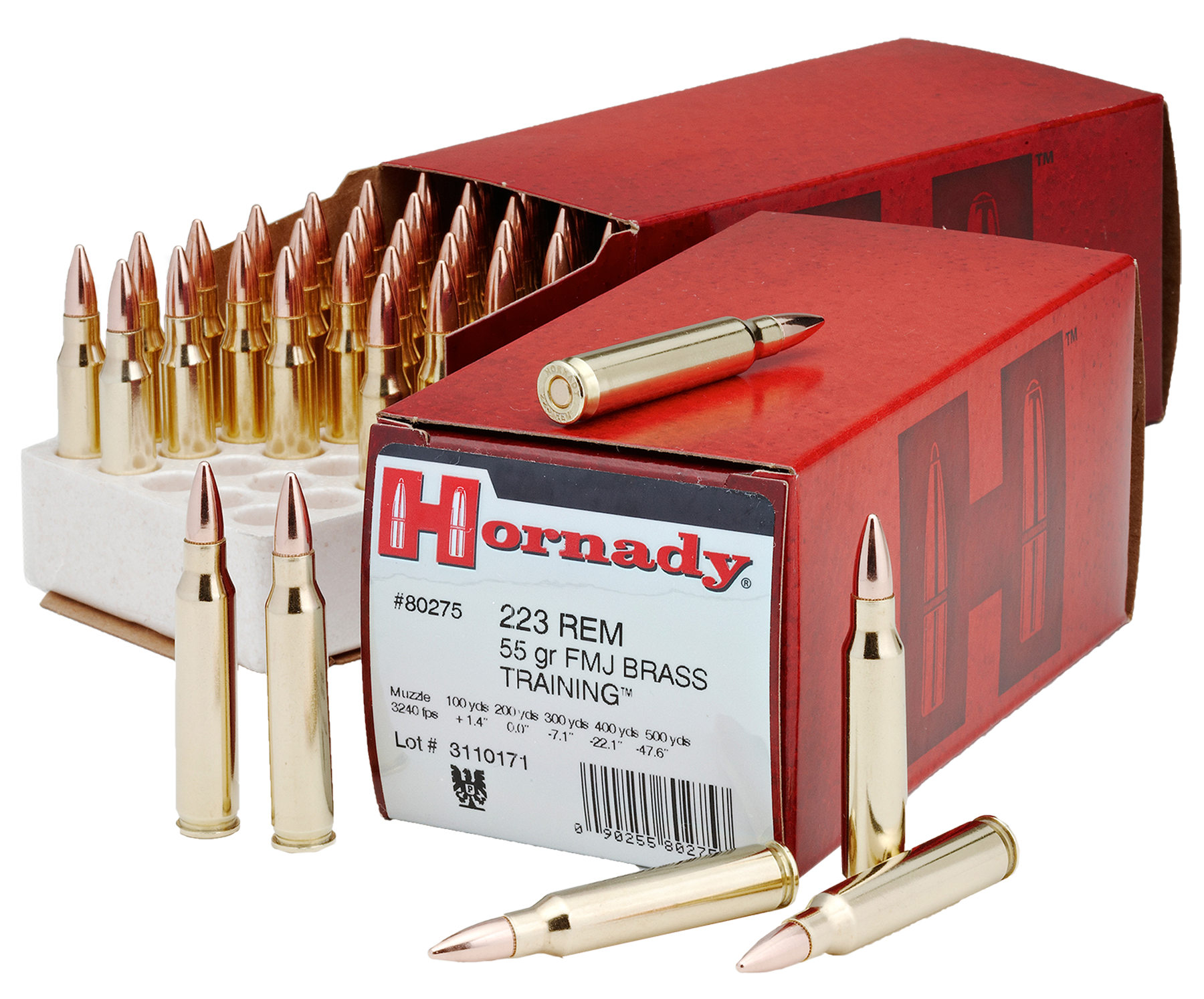 Hornady FMJBT Ammo