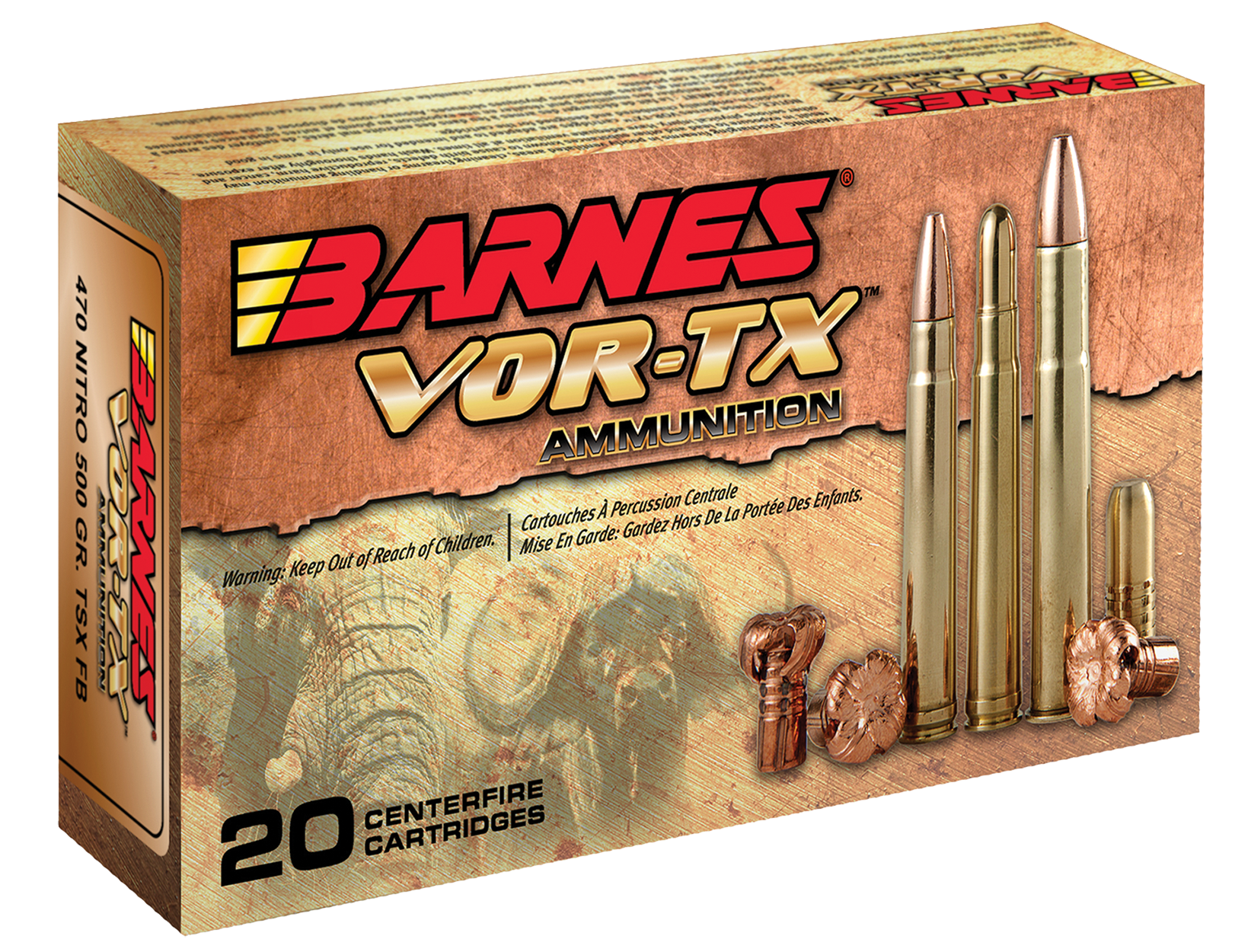 Barnes VOR-TX Remington FB TSX Ammo