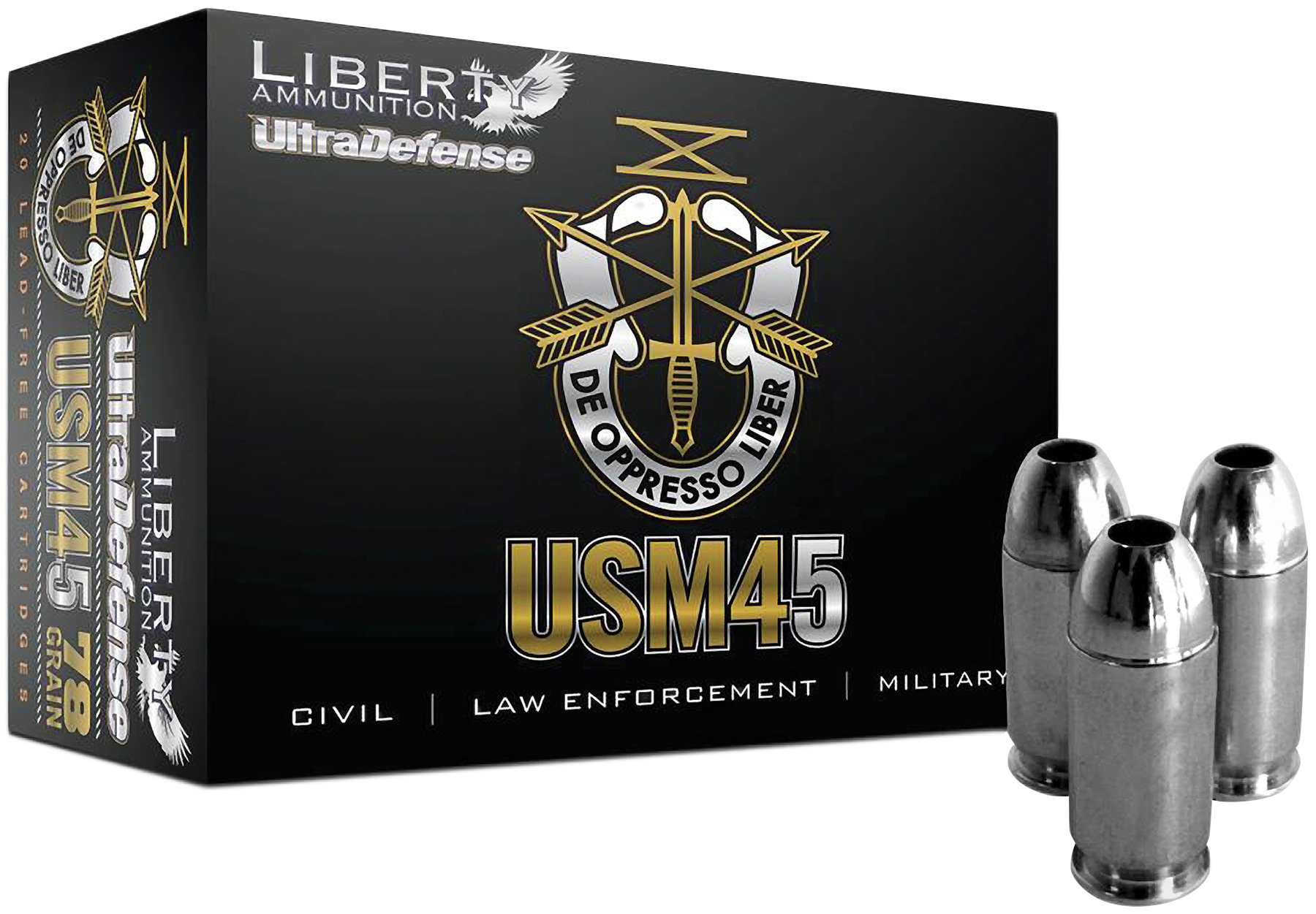 Liberty Civil Defense LF Fragmenting HP +P Ammo