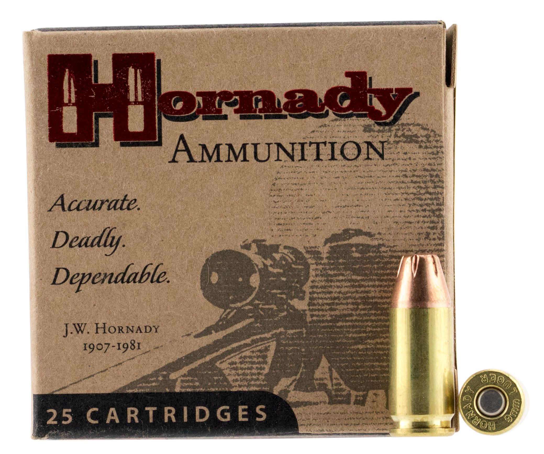 Hornady Custom Luger XTP HP Ammo