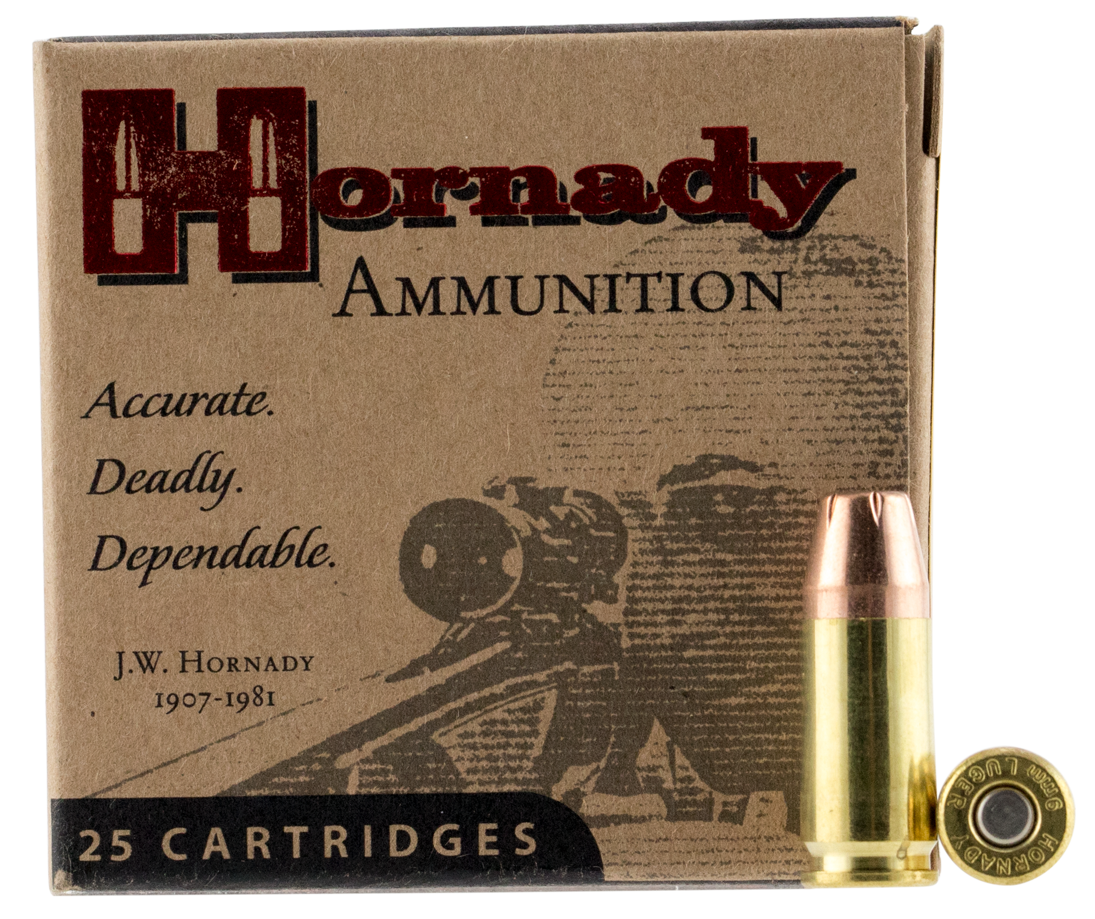 Hornady Custom Luger XTP HP Ammo