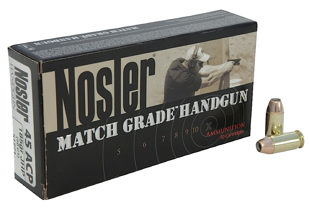 Nosler Match Grade JHP Ammo