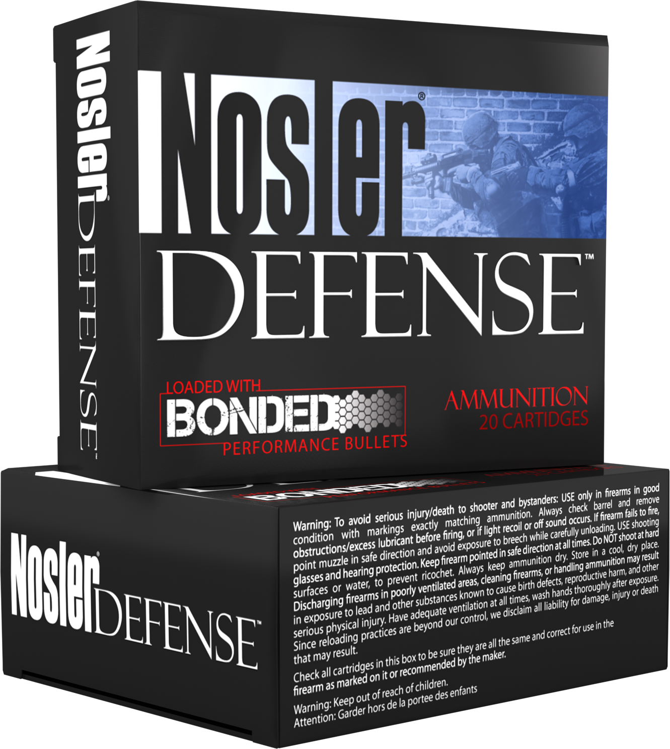 Nosler Performance Bonded Tipped +P Ammo