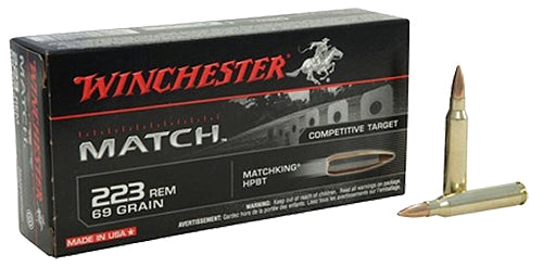 Winchester Match Boat Tail HP Ammo