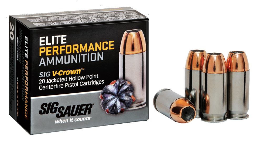 Sig Sauer Elite Performance JHP Ammo