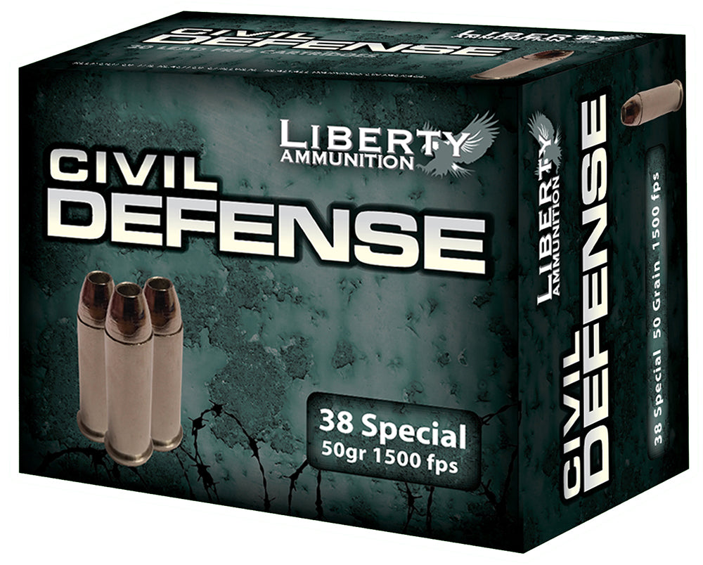 Liberty Civil Defense LF Fragmenting HP Ammo