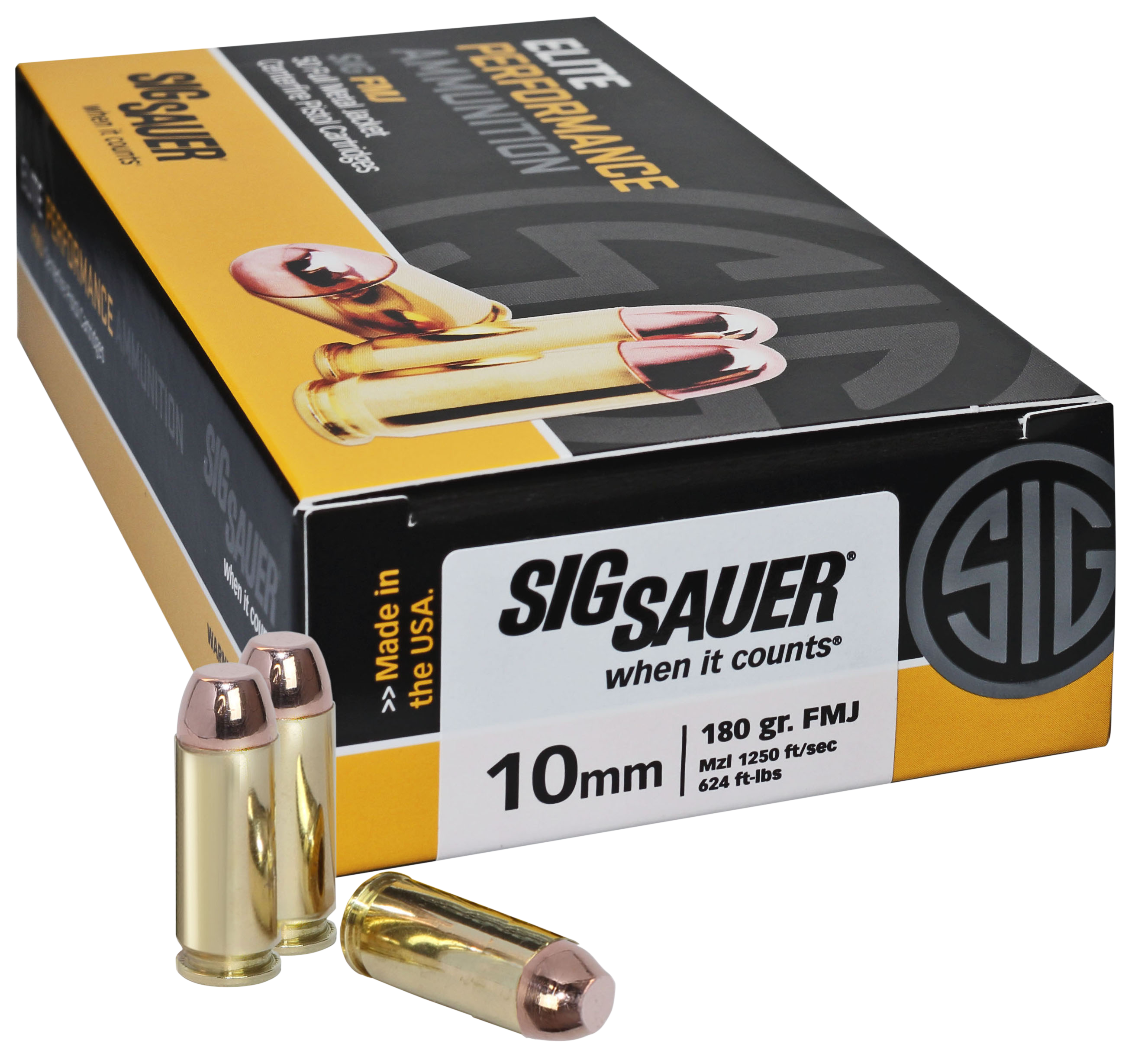 Sig Sauer FMJ Ammo