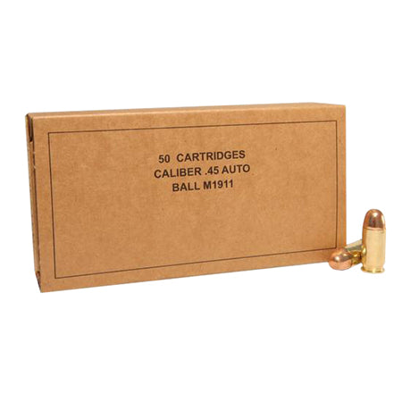 Winchester Military Service Grade Automatic Colt ACP FMJ Ammo