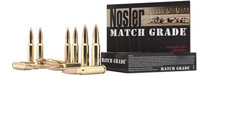 Nosler Match Grade Custom Competition Ammo