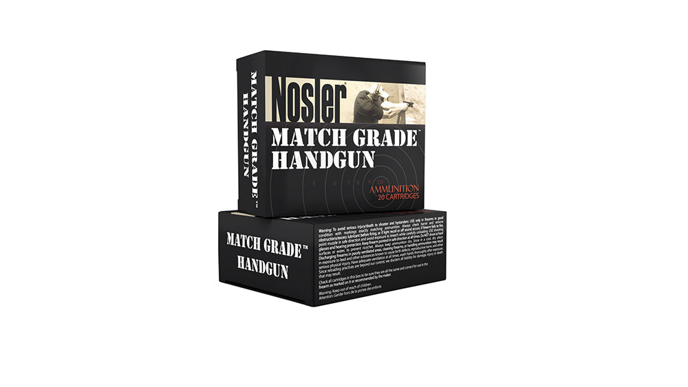 Nosler Match Grade Luger JHP Ammo