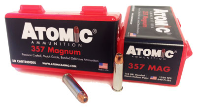 Atomic Rem Bonded 50- JHP Ammo