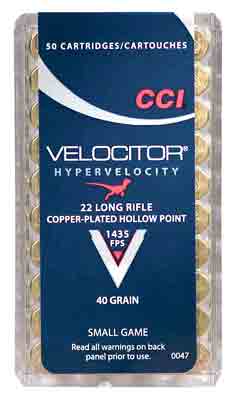 CCI Velocitor GDHP 50 Ammo