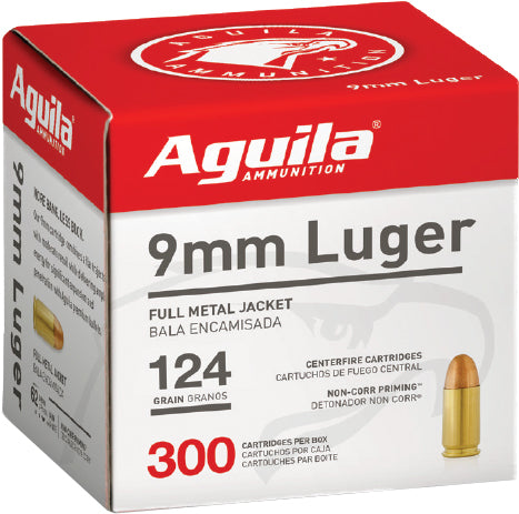 Aguila Luger -Rn FMJ Ammo