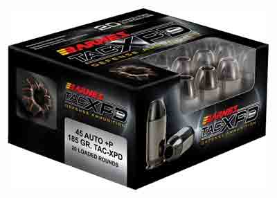 Barnes Tac-Xpd Tac-Xp 20- +P Ammo