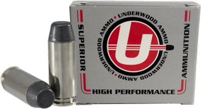 Underwood Hard Cast Flat Nose 20 Ammo