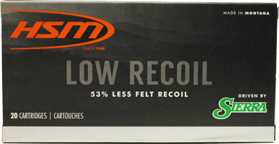 HSM Low Recoil 20- SBT Ammo