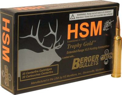 HSM Berger Match Hunting Vld 20 Ammo