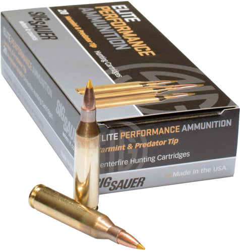 Sig Sprg Elite Tipped Hunting Ammo