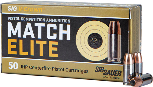 Sig Luger Elite Competition JHP Ammo