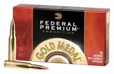 Federal Gold Medal Sierra Matchking 20 Ammo