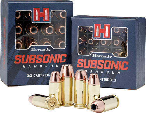 Hornady Luger Xtp Subsonic JHP Ammo